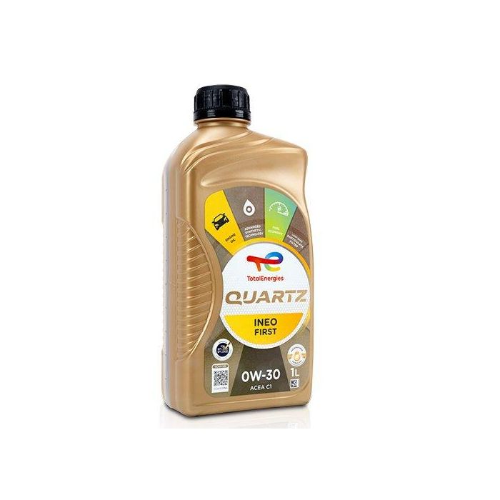 Total ACTOINFRST0W301L Aceite de Motor Ineo First 0W-30 1L Sintético Low Saps Gasolina Diésel PSA B71 2312 JLR STJLR03.5007