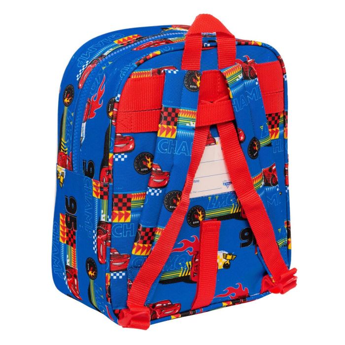 Mochila Infantil Cars Race ready Azul 22 x 27 x 10 cm 2