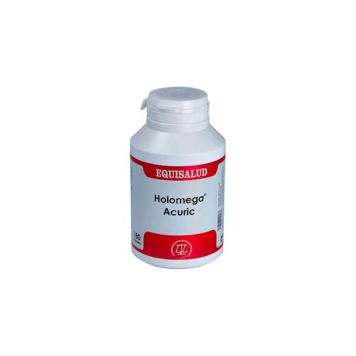 Holomega Acuric: Ayuda Natural para Controlar Ácido Úrico, con Cereza y Boswelia, 180 Cápsulas