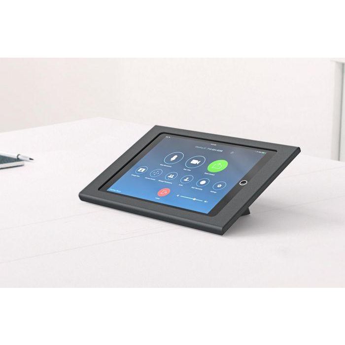 Heckler Design Consola para Zoom Rooms para iPad - Soporte de Mesa Seguro con PoE y Ethernet Gigabit 10