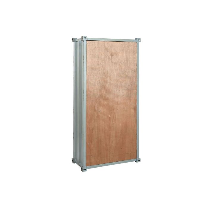 DKD Home Decor Botellero Vintage Estilo Contenedor Azul Celeste Metal y MDF 157.5x76.5x41 cm con 2 Cajones, 2 Puertas, 2 Estanterías 1 DKD Home Decor Botellero Vintage Estilo Contenedor Azul Celeste Metal y MDF 157.5x76.5x41 cm con 2 Cajones, 2 Puertas, 2 Estanterías 1