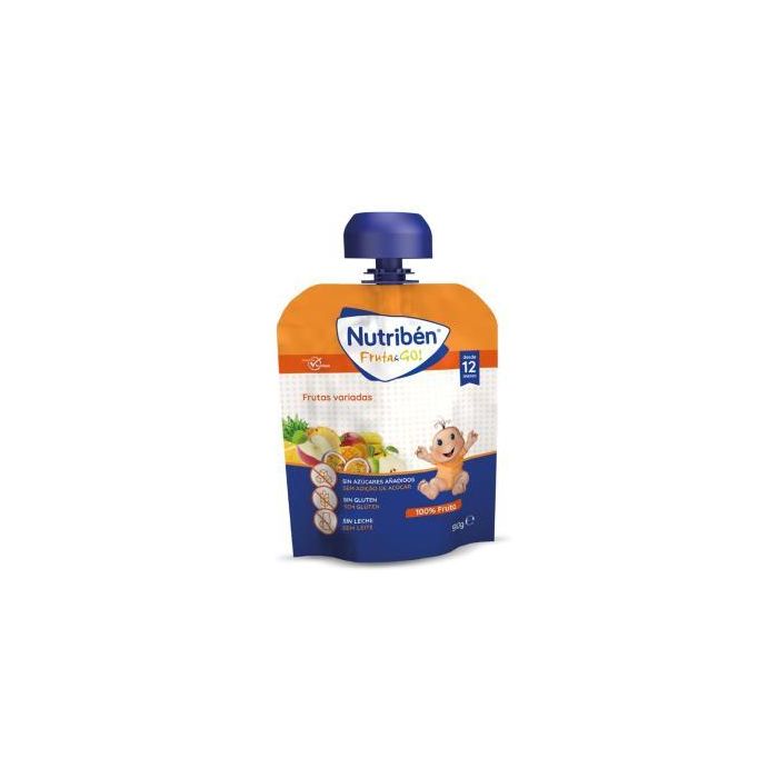 Nutriben Fruta And Go Frutas Variadas 90Gr.