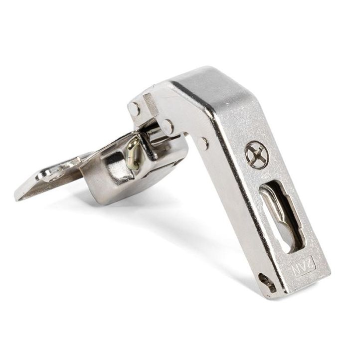 SALICE C2AVN99 Bisagra Push 200 94º Ø35 Contracodo Brazo Corto Acabado Níquel Enganche CLIP para Armarios y Cocinas