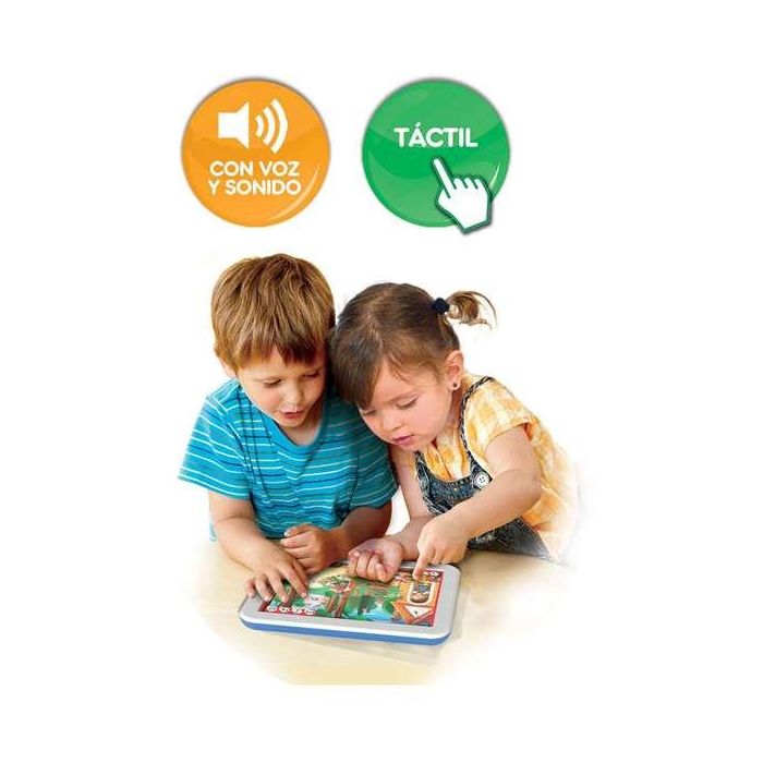 Educa Juego Táctil Educa Touch con 4 Cuentacuentos y 12 Láminas de Actividades para Niños de 2 a 5 Años