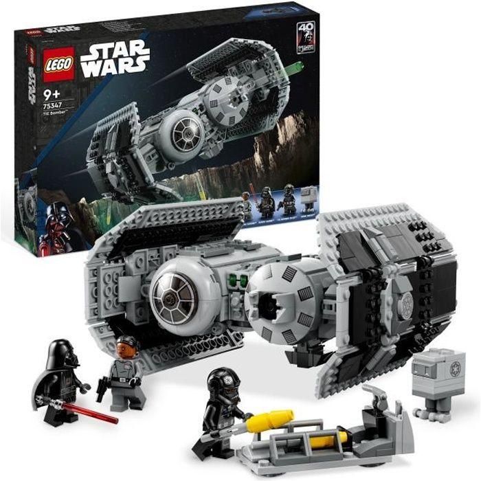 LEGO Star Wars 75347 The Bombardier TIE, Modelo de discurso con Figurina de Gonk Droad LEGO Star Wars 75347 The Bombardier TIE, Modelo de discurso con Figurina de Gonk Droad