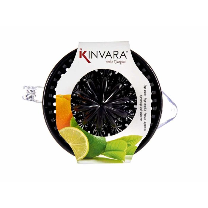 Exprimidor de plástico Kinvara 17x10.5x12 cm, colores surtidos (24 Unidades) 3