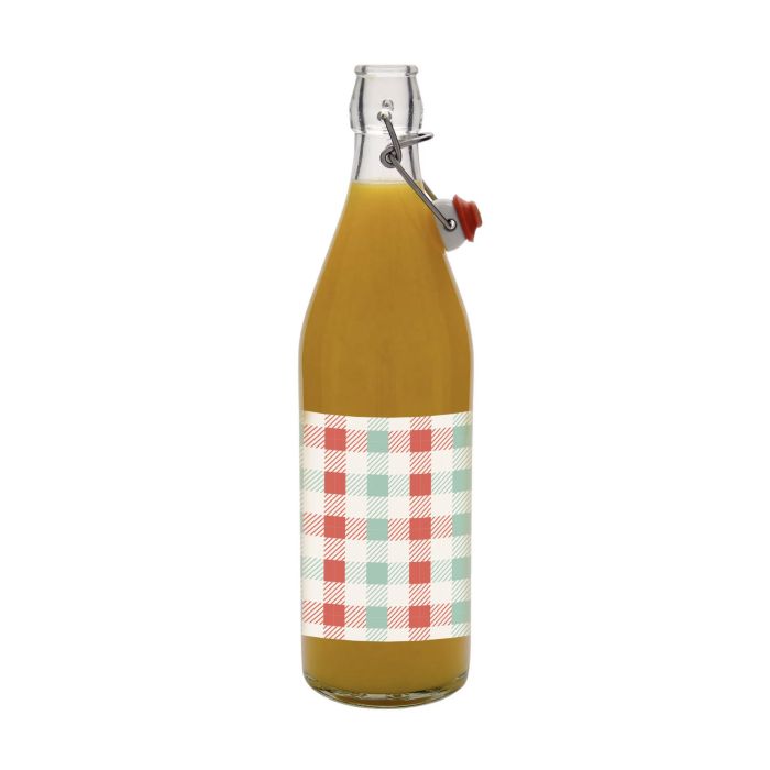Botella de vidrio decorada Designs 1L - Inde (12 Unidades) 7 Botella de vidrio decorada Designs 1L - Inde (12 Unidades) 7