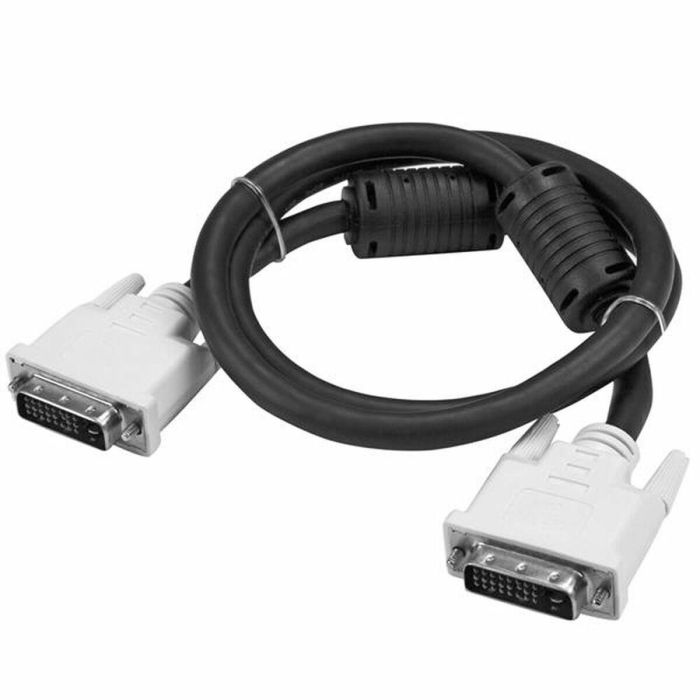 Cable Video Digital DVI-D Startech DVIDDMM3M Blanco/Negro 3 m 3 Cable Video Digital DVI-D Startech DVIDDMM3M Blanco/Negro 3 m 3