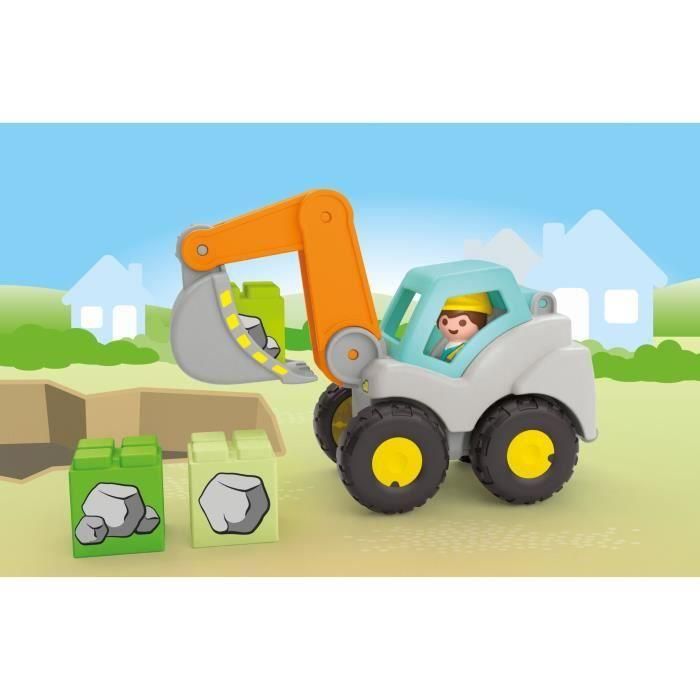 Pala Excavadora Junior 71684 Playmobil 1 Pala Excavadora Junior 71684 Playmobil 1