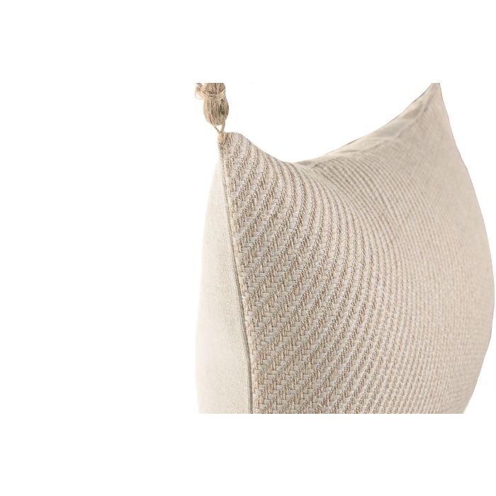 Cojin Boho DKD Home Decor Natural 50 x 30 cm (2 Unidades) 1 Cojin Boho DKD Home Decor Natural 50 x 30 cm (2 Unidades) 1