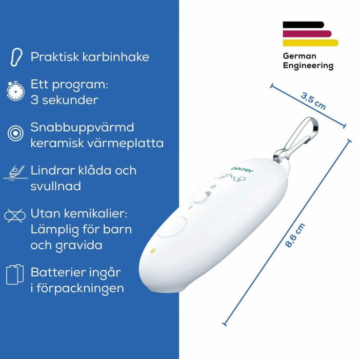 Beurer BR-10 Aparato para Alivio Rápido de Picaduras de Mosquitos sin Químicos 2 Beurer BR-10 Aparato para Alivio Rápido de Picaduras de Mosquitos sin Químicos 2