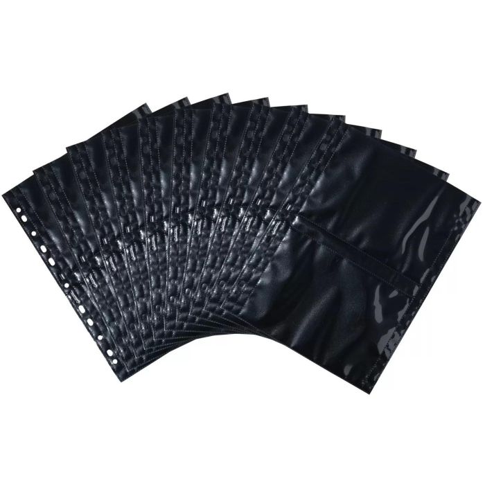 HERMA Fotosichthüllen 130 x 180 mm quer schwarz 10 Hüllen 2 HERMA Fotosichthüllen 130 x 180 mm quer schwarz 10 Hüllen 2