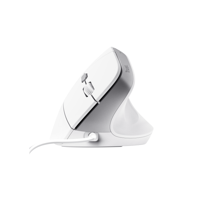 Ratón Ergonómico Óptico Trust 25397 Blanco 2400 dpi 2 Ratón Ergonómico Óptico Trust 25397 Blanco 2400 dpi 2
