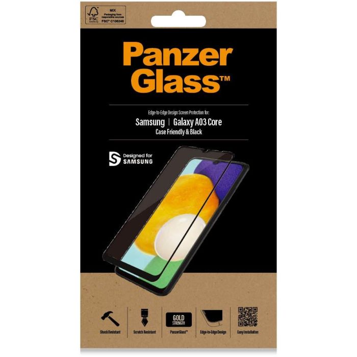 PanzerGlass Samsung Galaxy A03 core/A13 5G CF. Black 12 PanzerGlass Samsung Galaxy A03 core/A13 5G CF. Black 12