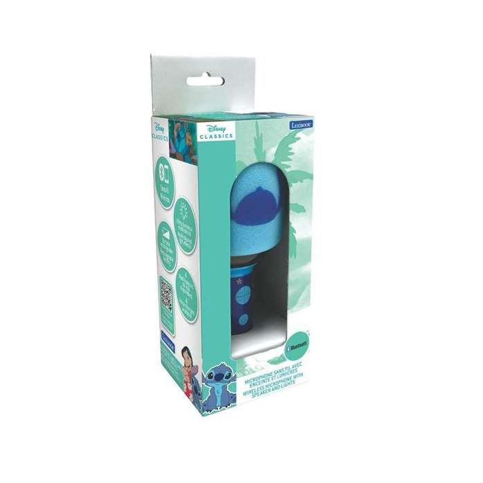 Lexibook Mic280D Micrófono Inalámbrico Karaoke Stitch con Altavoz Integrado, Luces LED, Bluetooth y Efecto Eco para Niños +6 años 0 Lexibook Mic280D Micrófono Inalámbrico Karaoke Stitch con Altavoz Integrado, Luces LED, Bluetooth y Efecto Eco para Niños +6 años 0