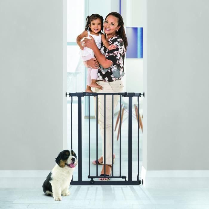 Barrera de seguridad - DREAMBABY - AVA - Montada a presión - 61-68 x 75 cm - Doble cierre - Antracita 4 Barrera de seguridad - DREAMBABY - AVA - Montada a presión - 61-68 x 75 cm - Doble cierre - Antracita 4
