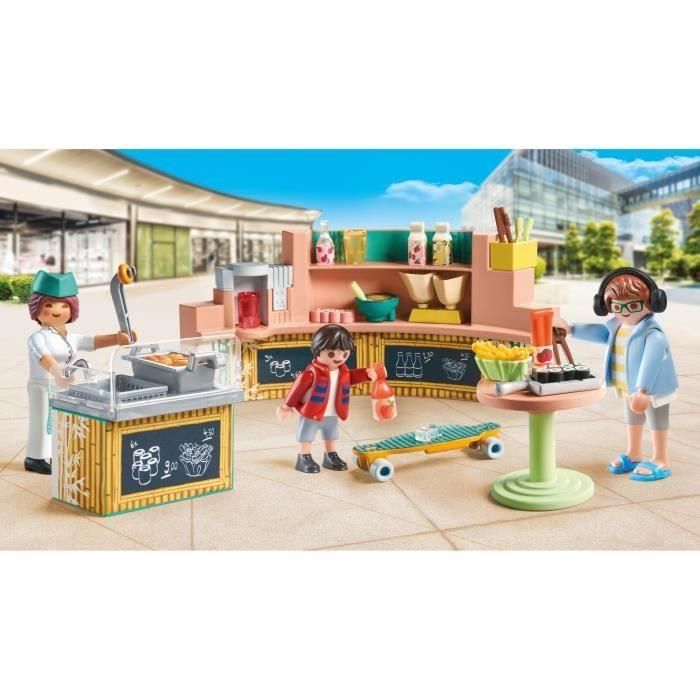 PLAYMOBIL 71538 Puesto de comida rápida - Mi Vida 1 PLAYMOBIL 71538 Puesto de comida rápida - Mi Vida 1