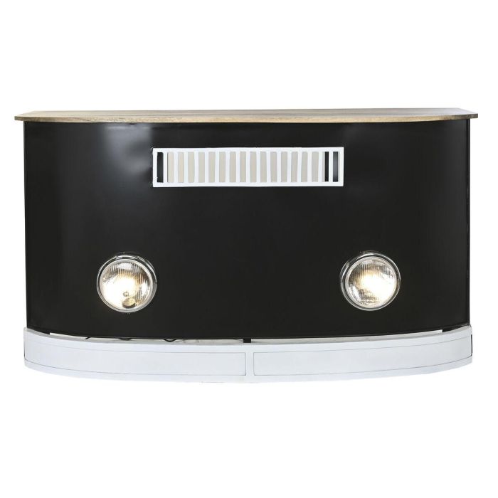 Mueble bar DKD Home Decor Blanco Marrón Negro 157 x 52 x 90 cm BAR 8