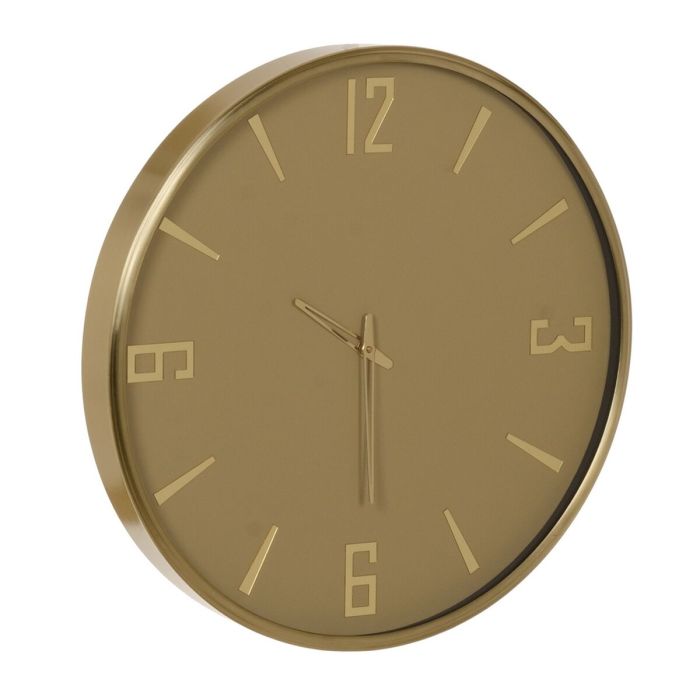 Reloj de Pared Amarillo Cristal Acero 51 x 5 x 51 cm 7