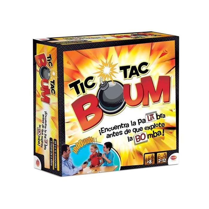 Bizak Juego de Mesa Tic Tac Boum - Desarrolla Habilidades Lingüísticas, Edad Recomendada +3 Años 0 Bizak Juego de Mesa Tic Tac Boum - Desarrolla Habilidades Lingüísticas, Edad Recomendada +3 Años 0