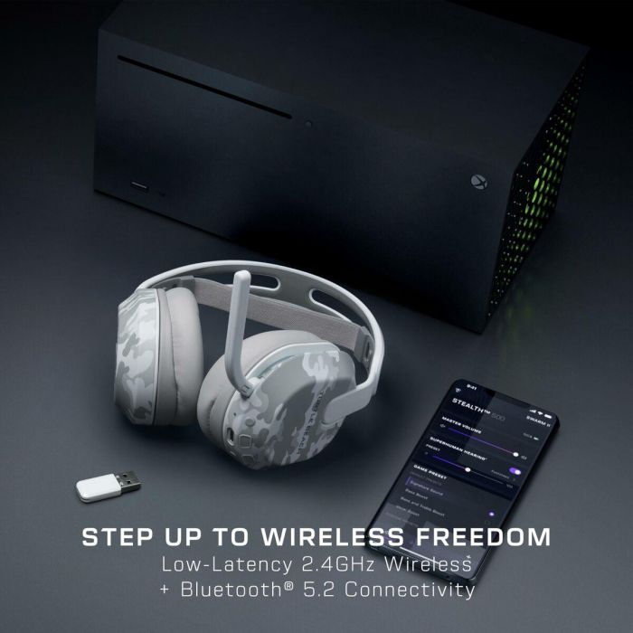 Turtle Beach TBS-2103-95 Auriculares inalámbricos para juegos Stealth 500 XB Camuflaje Ártico 8