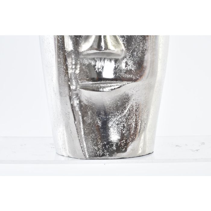 DKD Home Decor Jarrón Moderno Plateado Aluminio 13 x 31 x 15 cm 1