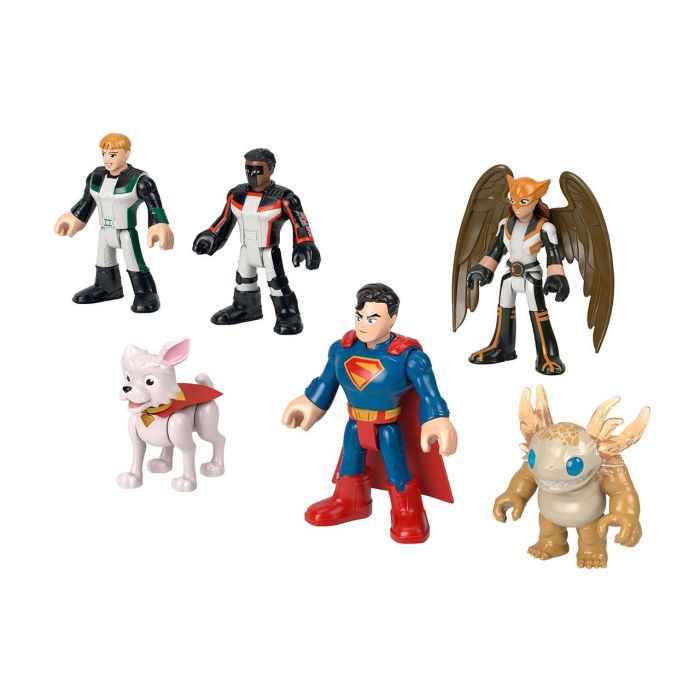 Imaginext Jdl09 Multipack de Figuras Superman y sus Amigos DC Super Friends, Set de Juguetes Coleccionables para Niños de +3 Años 2 Imaginext Jdl09 Multipack de Figuras Superman y sus Amigos DC Super Friends, Set de Juguetes Coleccionables para Niños de +3 Años 2