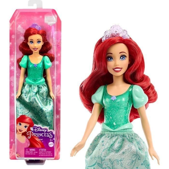 Disney Muñeca Princesa Ariel Completamente Articulada 29cm Juguete Niñas +3 Años 0 Disney Muñeca Princesa Ariel Completamente Articulada 29cm Juguete Niñas +3 Años 0