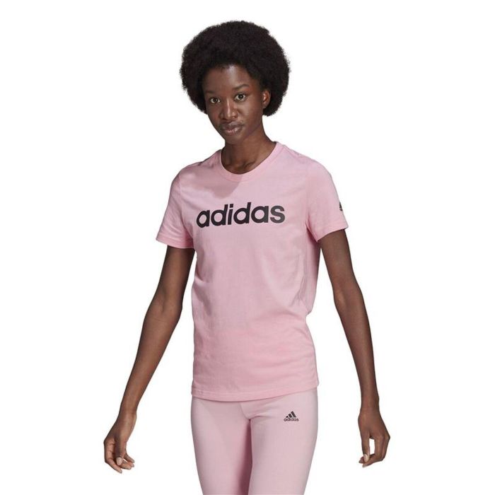Camiseta de Manga Corta Mujer Adidas Rosa L