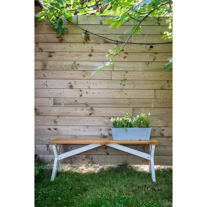 Jardinera - GARDEN ID - Green Care Impact Azul-Gris - 50 x 16 x 16 cm - Garantía de 10 años - 100% reciclado - Resistente a los rayos UV/gel 2 Jardinera - GARDEN ID - Green Care Impact Azul-Gris - 50 x 16 x 16 cm - Garantía de 10 años - 100% reciclado - Resistente a los rayos UV/gel 2