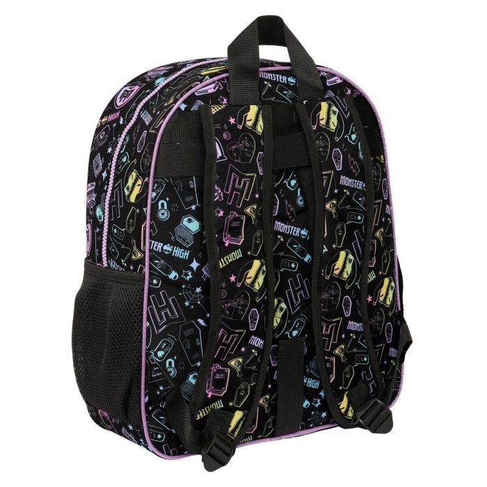 Mochila Infantil Monster High Negro 32 X 38 X 12 cm 2 Mochila Infantil Monster High Negro 32 X 38 X 12 cm 2