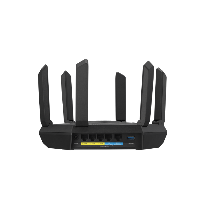 ASUS RT-AXE7800 router inalámbrico Tribanda (2.4 GHz / 5 GHz / 6 GHz) Negro 1