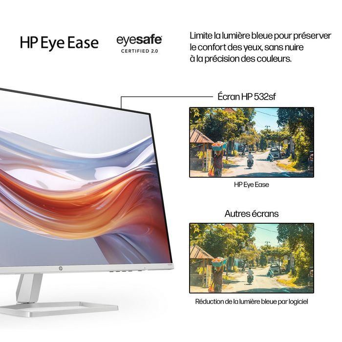 HP Monitor 532Sf 31.5 Pulgadas FHD 100Hz IPS Antirreflejo Eye Ease Flicker-Free Conectividad HDMI VGA 11