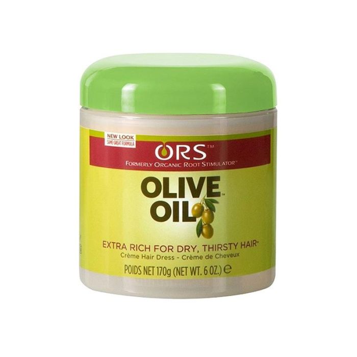 Organic Root Stimulator Aceite Oliva Crema Hidratante Extra Rica Cabello Seco y Dañado 227g