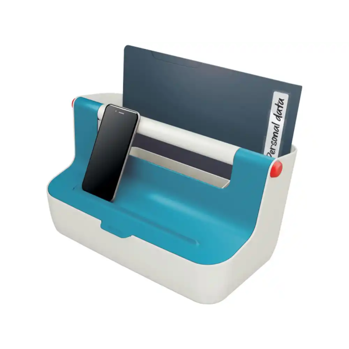 Leitz Caja de Almacenamiento Portátil Cosy con Asa, ABS Azul 5 Leitz Caja de Almacenamiento Portátil Cosy con Asa, ABS Azul 5
