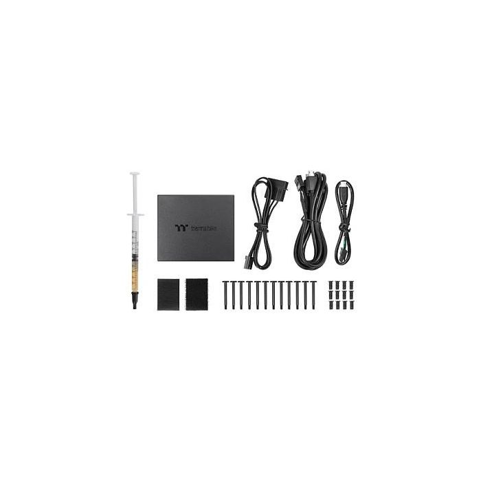 Thermaltake SWAFAN 14 RGB Radiator Fan TT Premium Edition White 3 Pack - Ventilador 140mm RGB, Pack de 3, Blanco, para Radiador