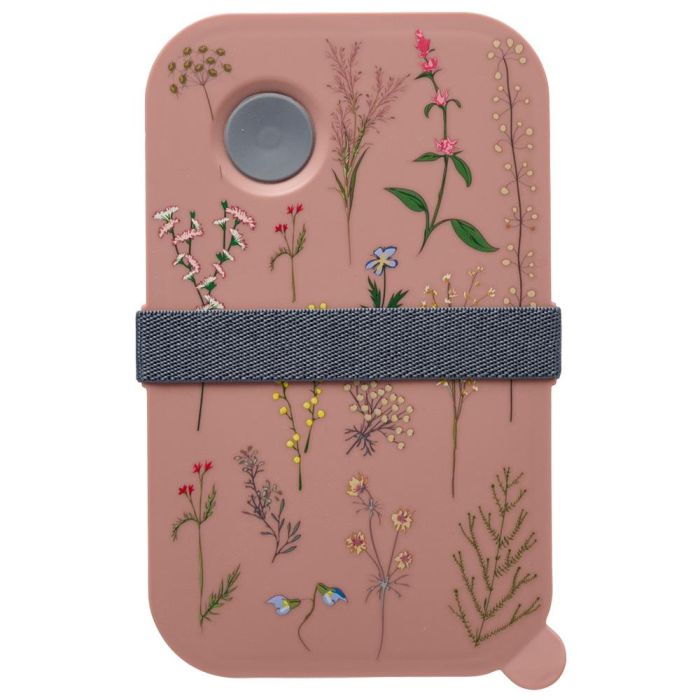 Day Fiambrera 1 L con Divisor Móvil y Banda Elástica de Cierre, 19x11x6 cm, Colores Surtidos 4