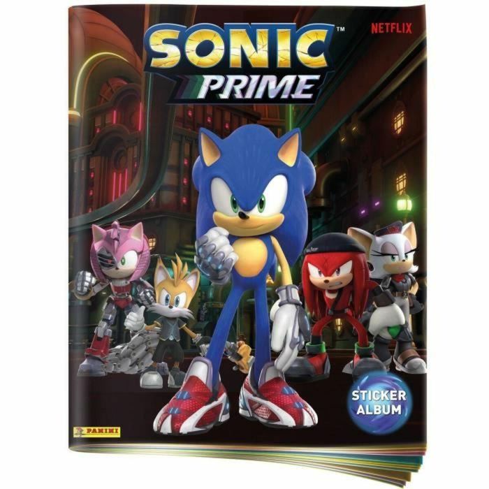 Panini PAN8051708010770 - Álbum de cromos SONIC PRIME (NETFLIX) Panini PAN8051708010770 - Álbum de cromos SONIC PRIME (NETFLIX)