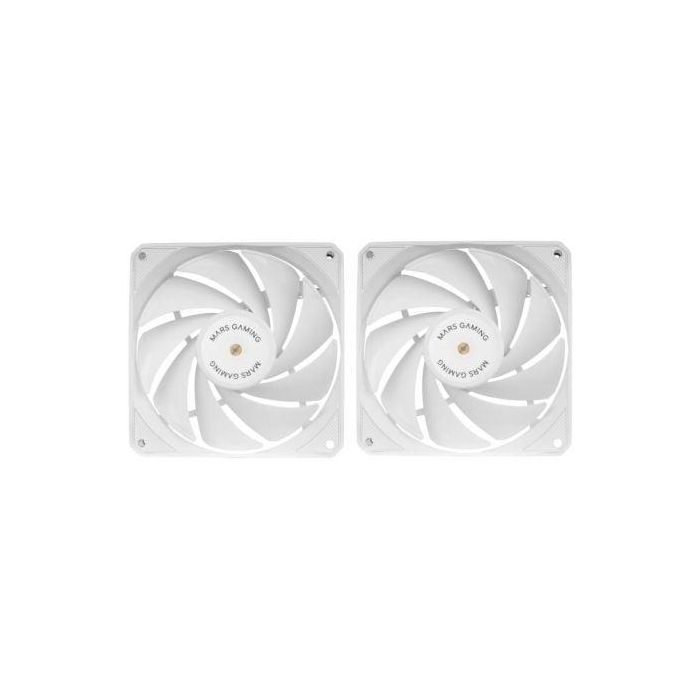 Pack 2 Ventiladores Mars Gaming MF-NCLX2/ 12cm Pack 2 Ventiladores Mars Gaming MF-NCLX2/ 12cm