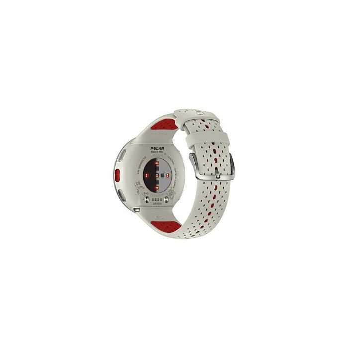Polar Pacer Pro Reloj Deportivo GPS Blanco Rojo