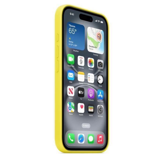 APPLE iPhone 16 - Funda de Silicona con MagSafe - Carambola 4 APPLE iPhone 16 - Funda de Silicona con MagSafe - Carambola 4
