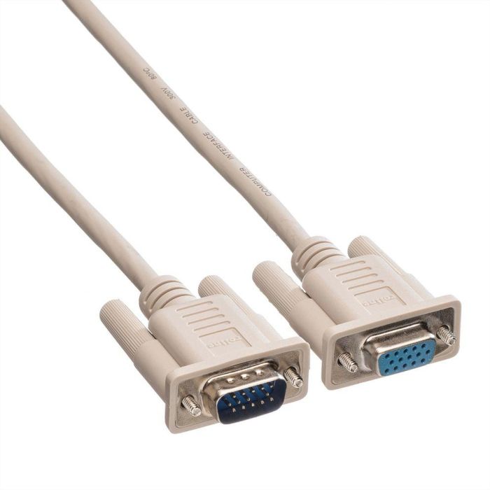 ROLINE Monitor-Anschlusskabel HD15 ST/BU 1,8m 2 ROLINE Monitor-Anschlusskabel HD15 ST/BU 1,8m 2