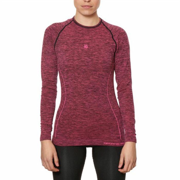 Camiseta Térmica para Mujer Sport Hg Hg-8052 Negro Magenta 0 Camiseta Térmica para Mujer Sport Hg Hg-8052 Negro Magenta 0