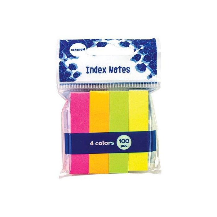 Banderitas Adhesivas Centrum 50X12Mm Neon Pack De 4 (4X100H)