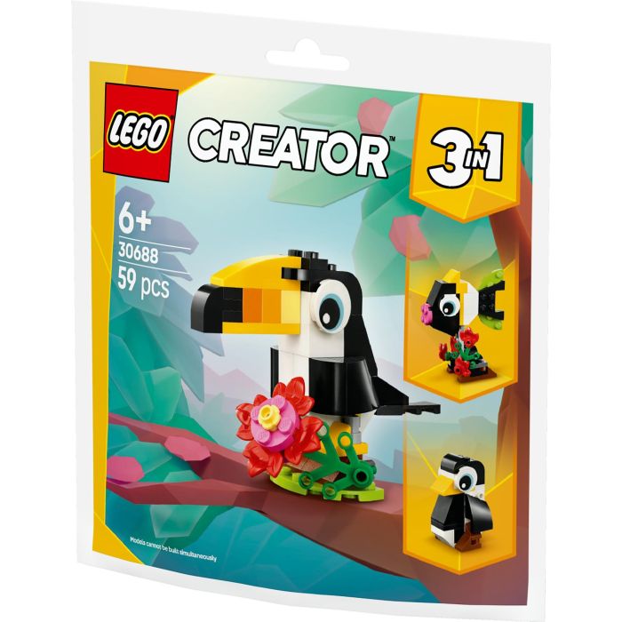 LEGO 30688 Creator 3-in-1 Tropischer Tukan 4 LEGO 30688 Creator 3-in-1 Tropischer Tukan 4