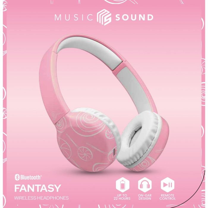 Cellularline Music & Sound Bluetooth Headphone Fantasy Sweet 2 Cellularline Music & Sound Bluetooth Headphone Fantasy Sweet 2