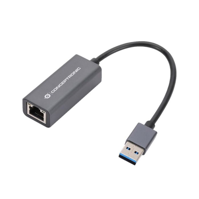CONCEPTRONIC ADAPTADOR USB 3.0 A GIGABIT ETHERNET RJ45 COMPATIBLE NINTENDO SWITCH Wake-on-LAN CONCEPTRONIC ADAPTADOR USB 3.0 A GIGABIT ETHERNET RJ45 COMPATIBLE NINTENDO SWITCH Wake-on-LAN