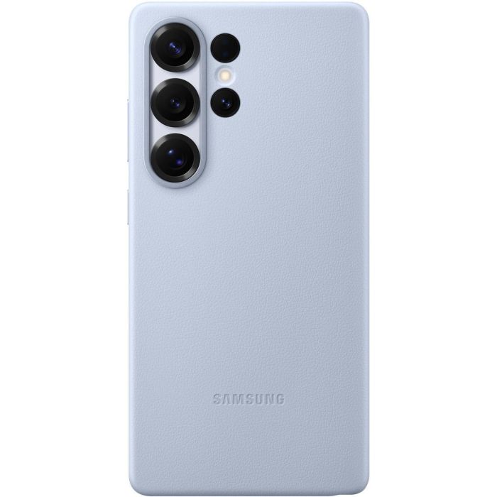 Samsung EF-VS938 Funda Kindsuit para Galaxy S25 Ultra, Protección Anticaída y Rayones, Piel Sintética, Azul Claro