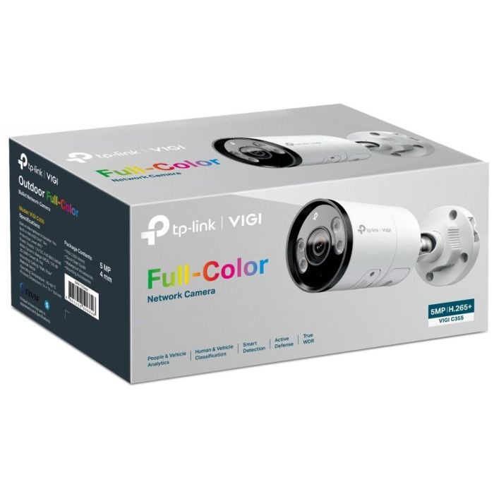 TP-Link VIGI C355(2.8mm) Cámara IP Bullet 5MP Full-Color Omada 3