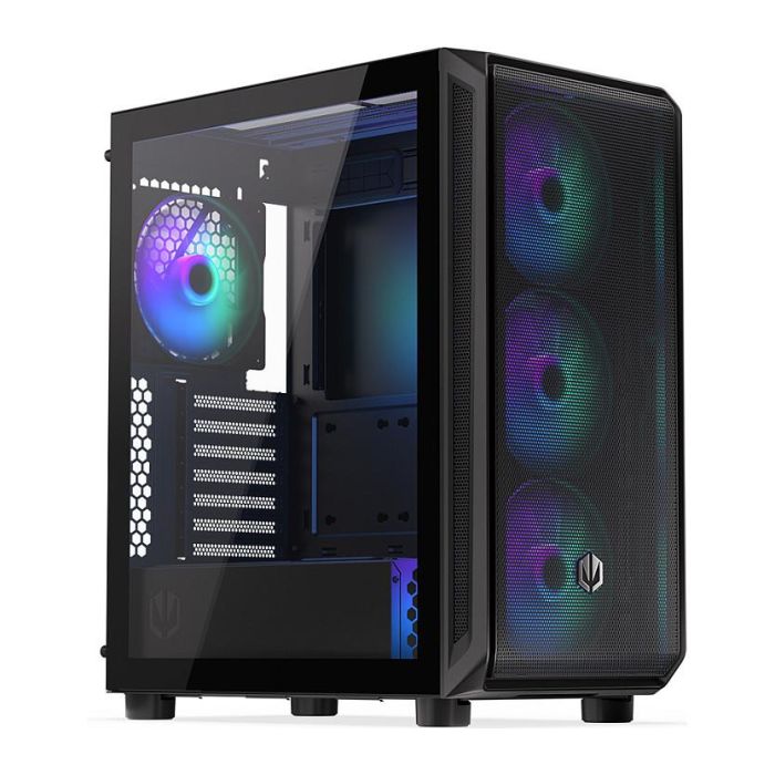 Endorfy Arx 500 ARGB PC Negro Vidrio Templado ATX/ITX/micro ATX Gaming Caja con Ventana Lateral Iluminada 1 Endorfy Arx 500 ARGB PC Negro Vidrio Templado ATX/ITX/micro ATX Gaming Caja con Ventana Lateral Iluminada 1